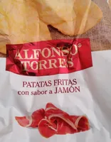 Patatas fritas con sabor jamón