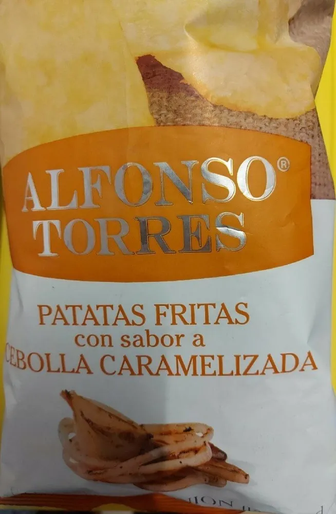Patatas fritas cebolla caramelizada