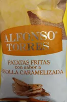 Patatas fritas cebolla caramelizada