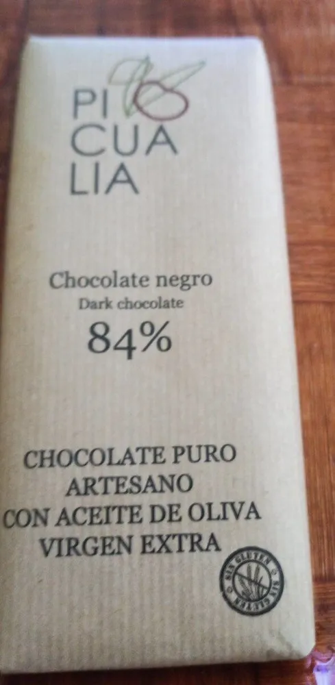 Chocolate negro 84% Picualia