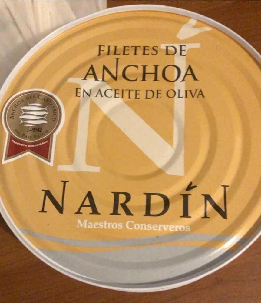 Filets d’Anchois a l’huile d’olive