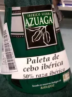 Paleta cebo iberica 50%