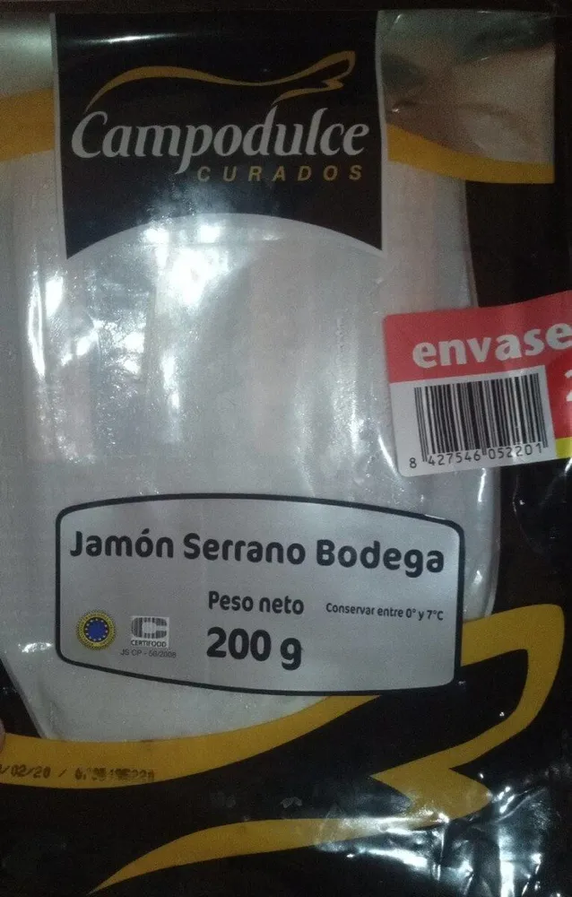 Jamón Serrano Bodega