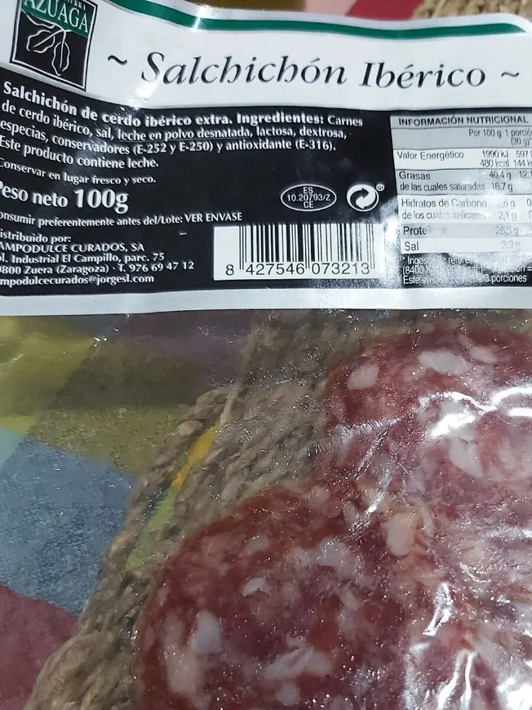 Salchichón Iberico