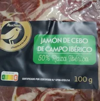 Jamón de cebo de campo ibérico