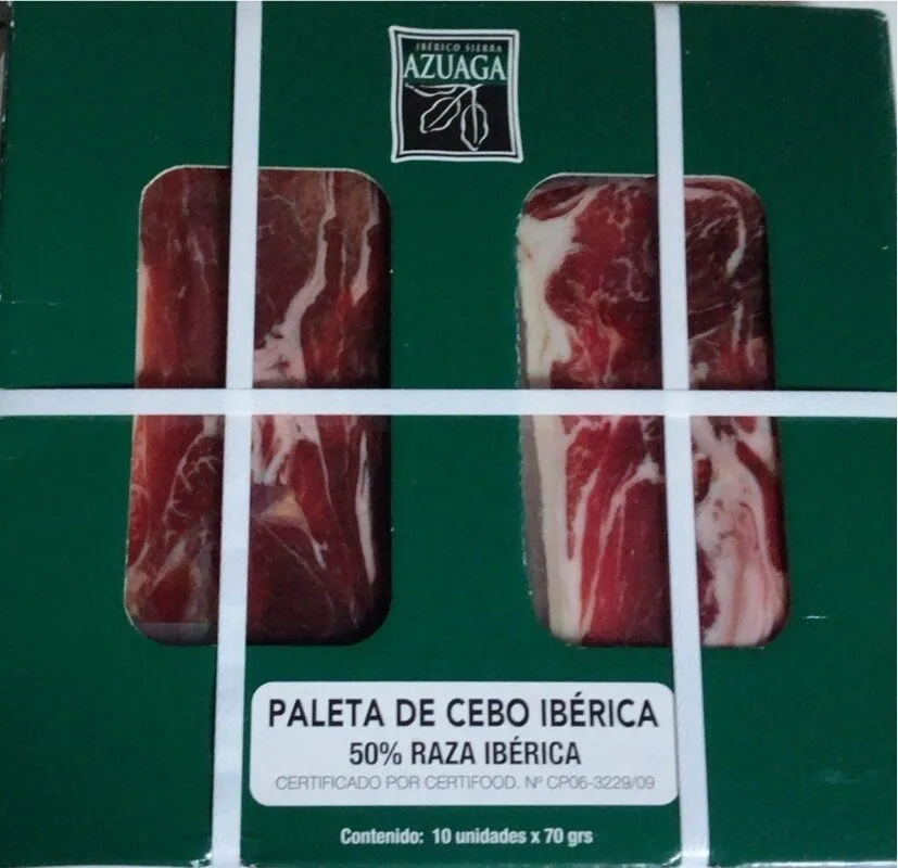 Paleta De Cebo Ibérica
