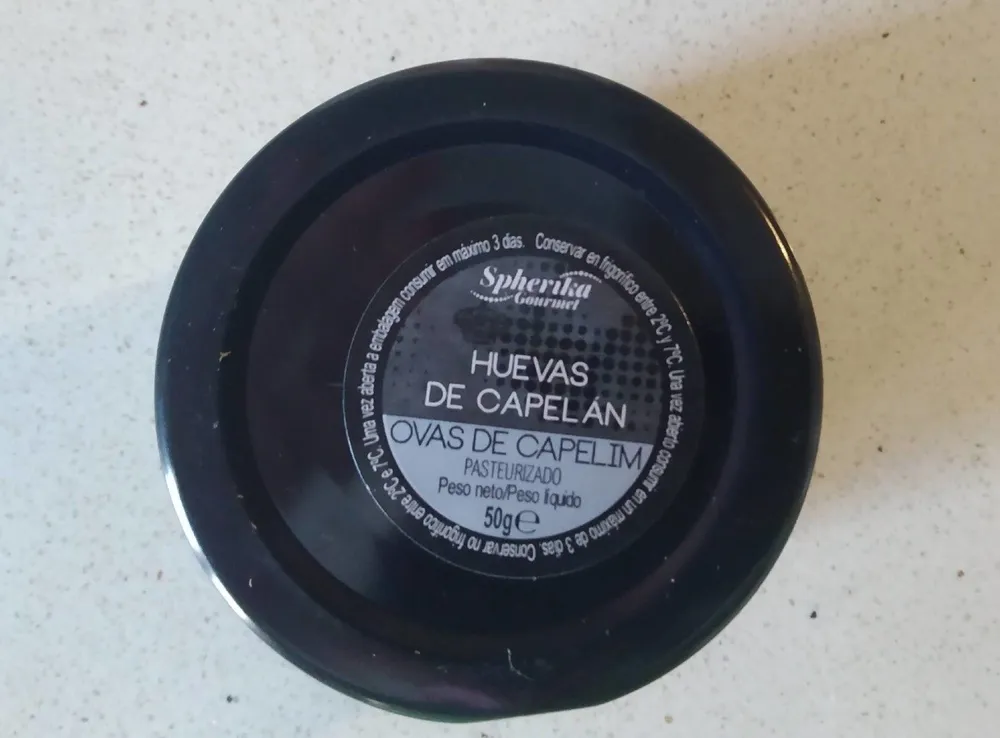 Huevas de capelan