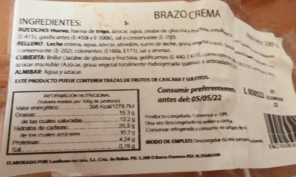 Brazo crema