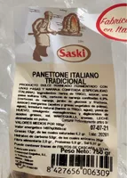 Panettone italiano tradicional