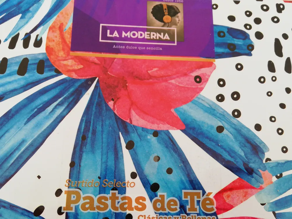 Surtido selecto de pastas de té
