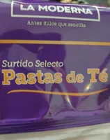 Surtido pastas de té