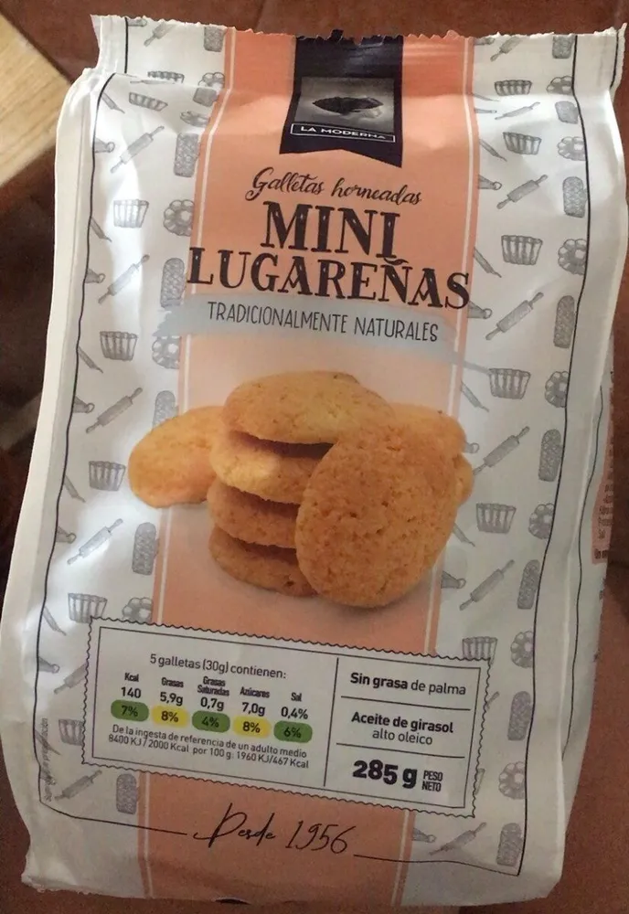 galletas horneadas mini lugareñas