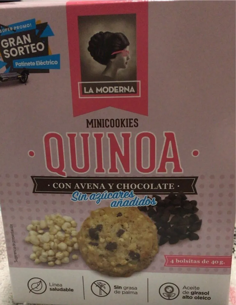 Minicookies quinoa