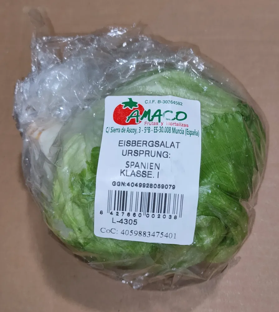 Eisbergsalat