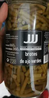 Brotes de ajo verdes