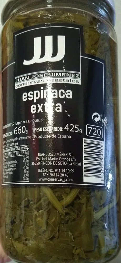 Espinaca extra