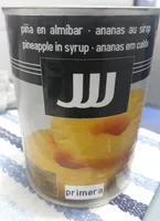 Piña en almíbar