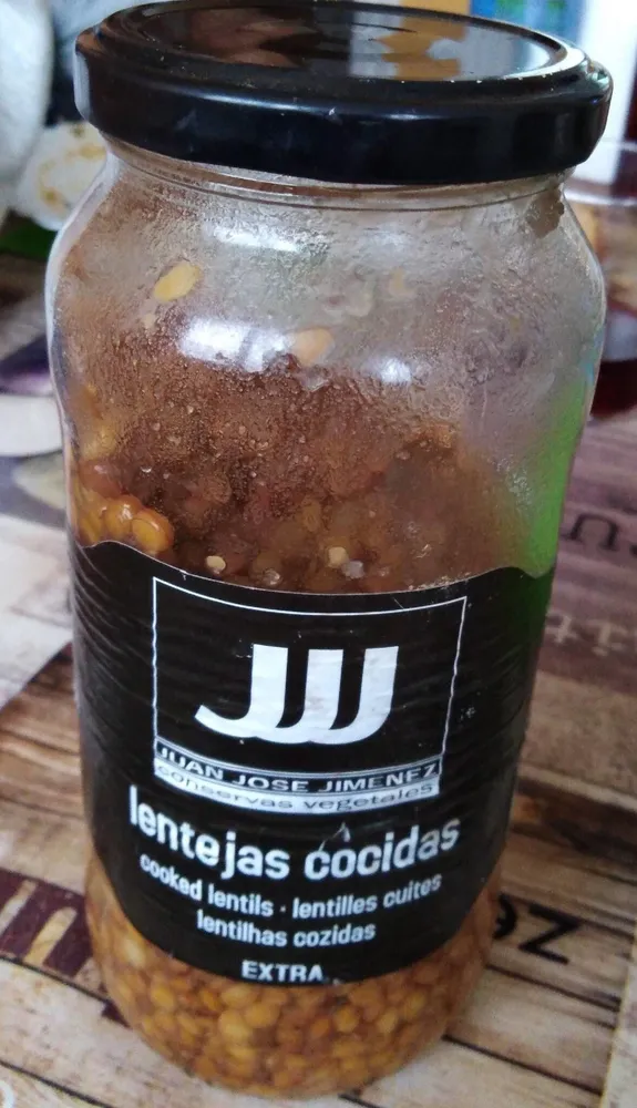 Lentejas cocidas