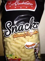 Snacks sabrosas y crujientes