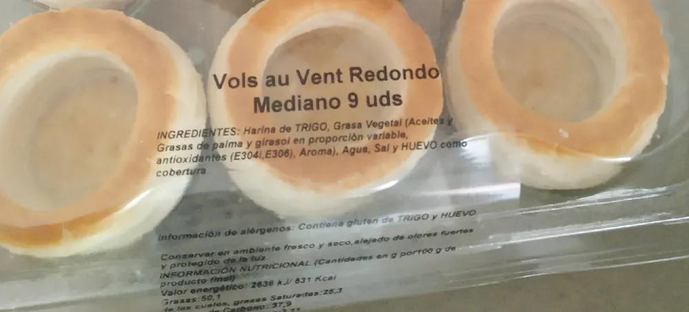 Vols au vent redondo