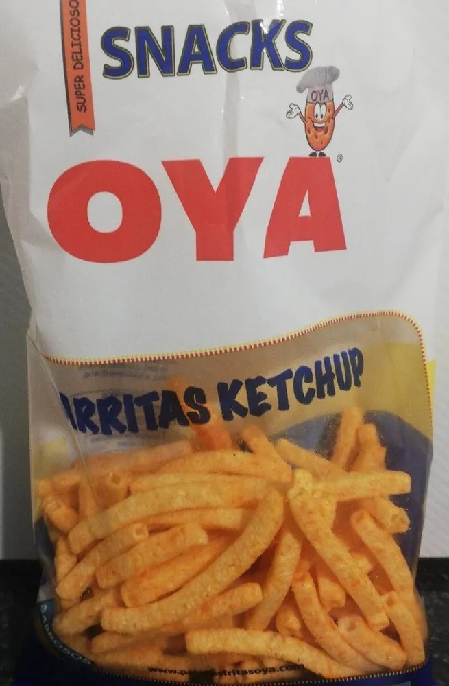 Barritas ketchup