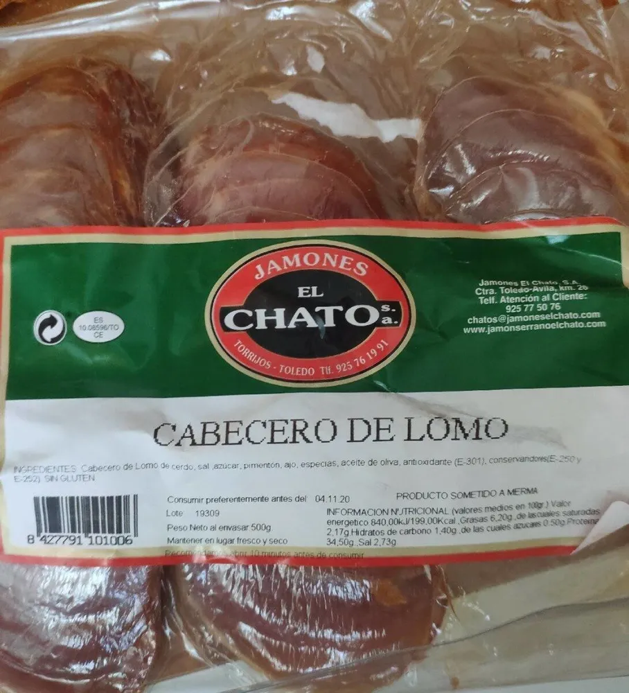 Cabecera de lomo