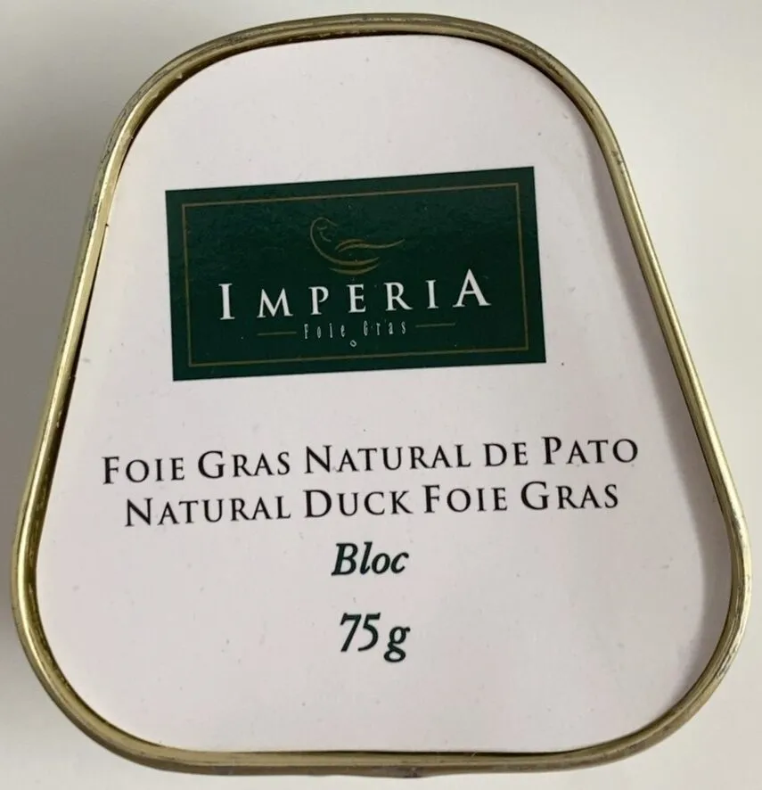 Foie Gras natural de pato