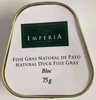 Foie Gras natural de pato