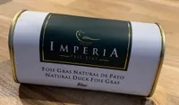 Foie gras de pato natural