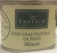 Foie gras natural de pato