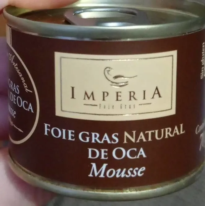 Mousse foi gras natural de ocal