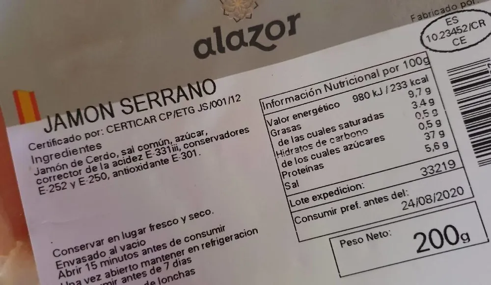 JAMON SERRANO