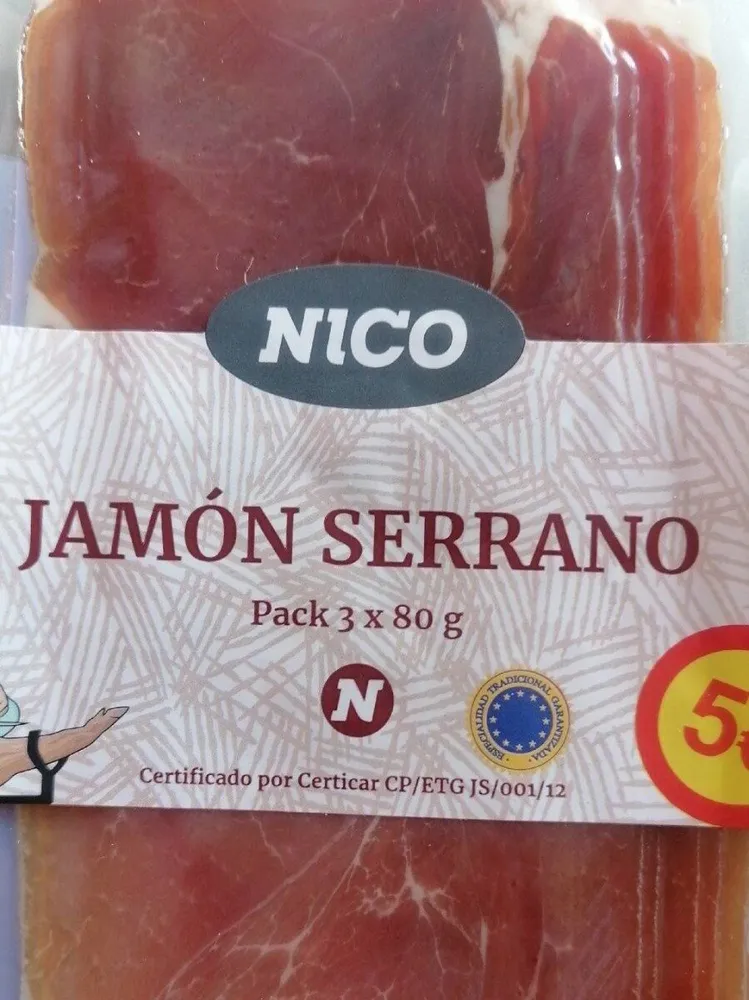 Jamón serrano