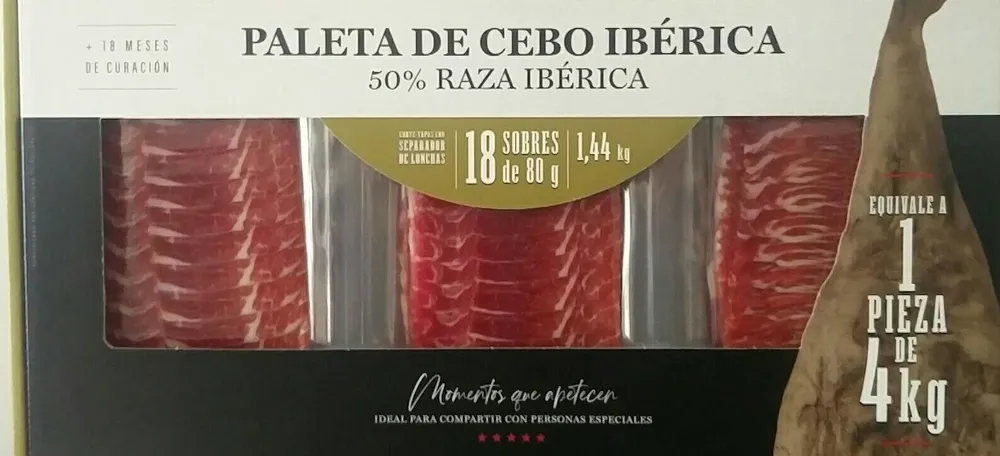 Paleta de cerdo iberica