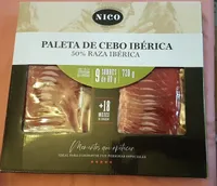 Paleta de cebo ibérica 50 raza ibérica
