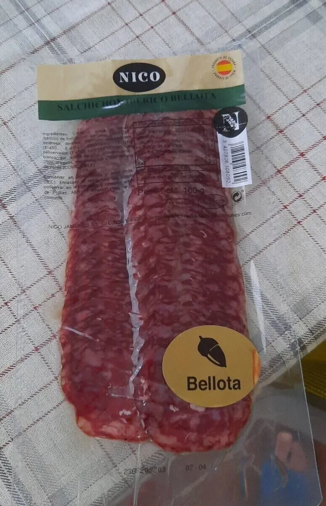 Salchichón ibérico bellota