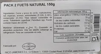 Pack 2 fuets natural