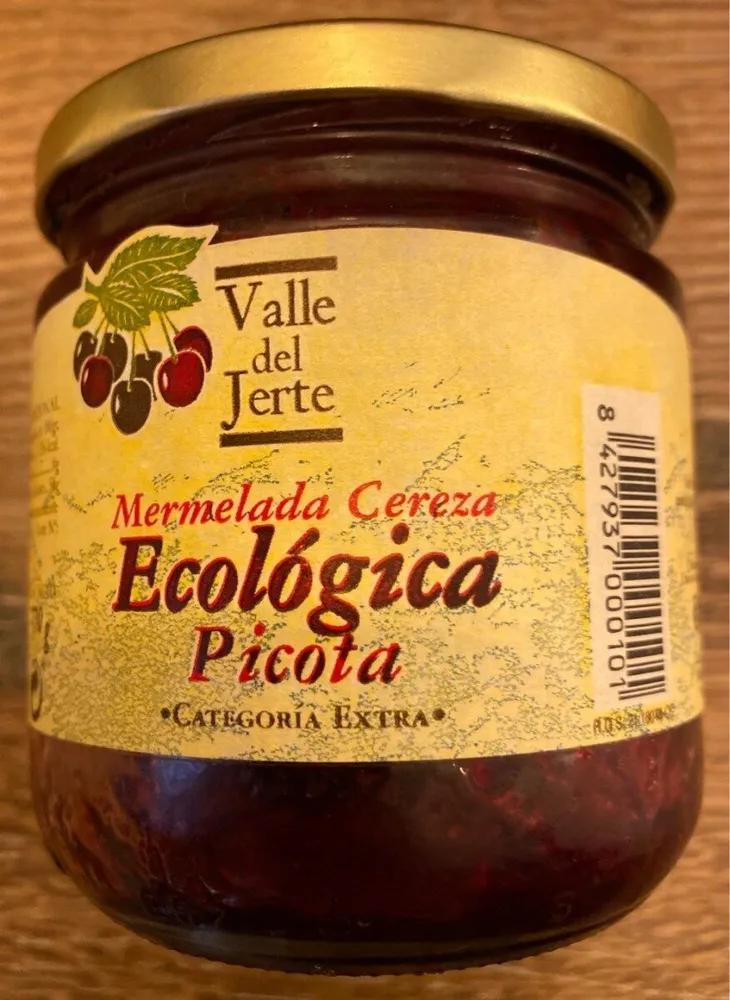 Mermelada ecologica Picota