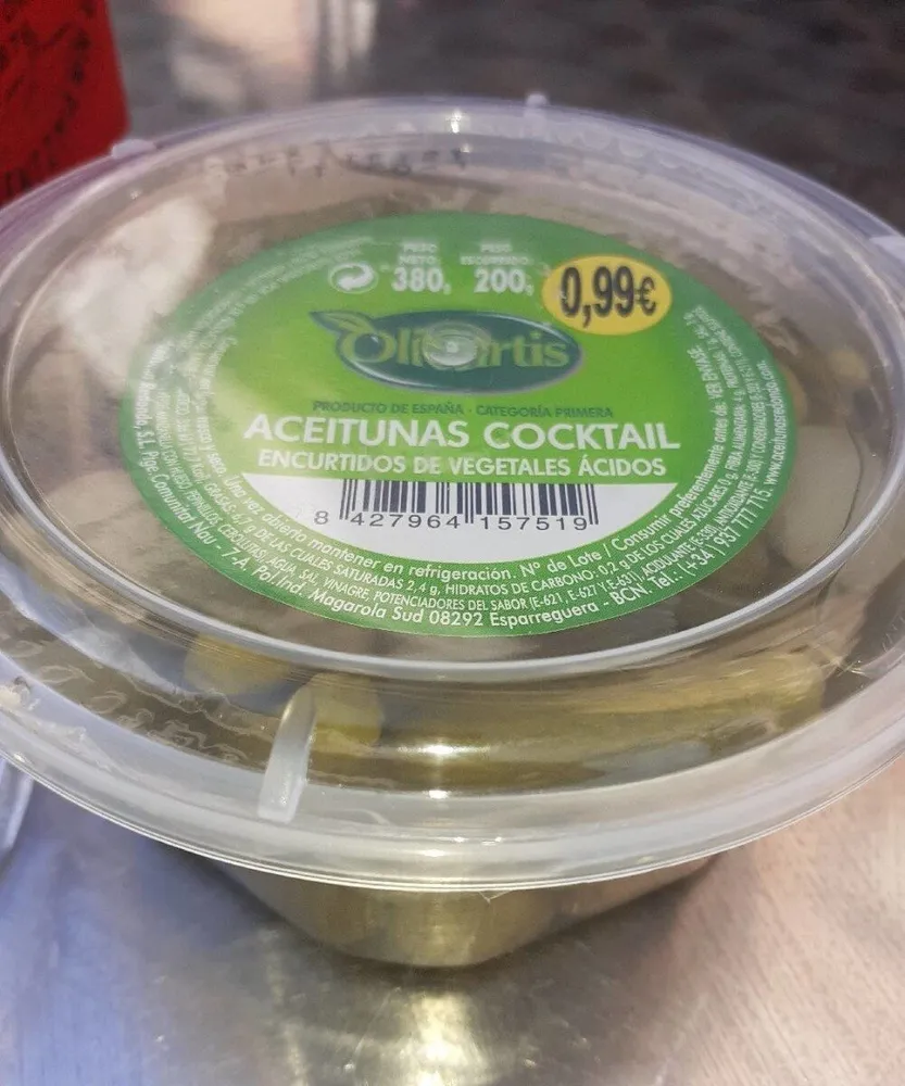 Aceitunas cocktail