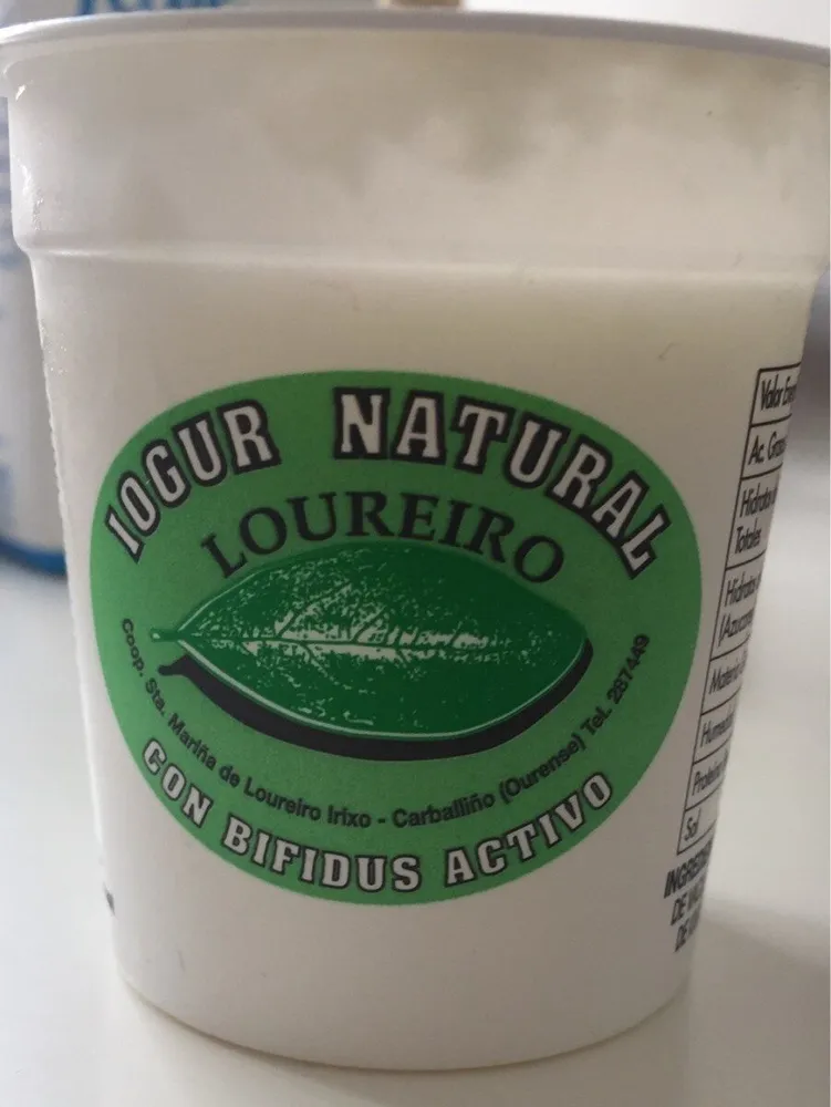 Yogur ecologico natural