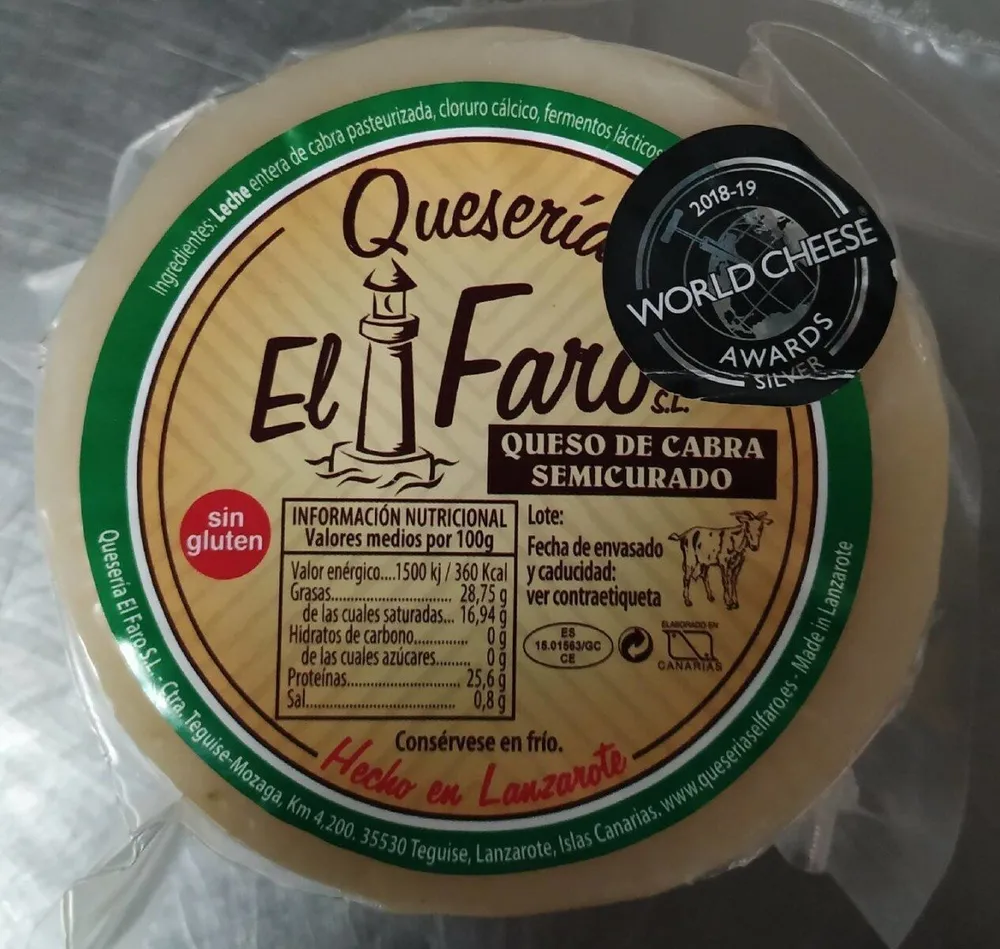 Queso cabra semicurado