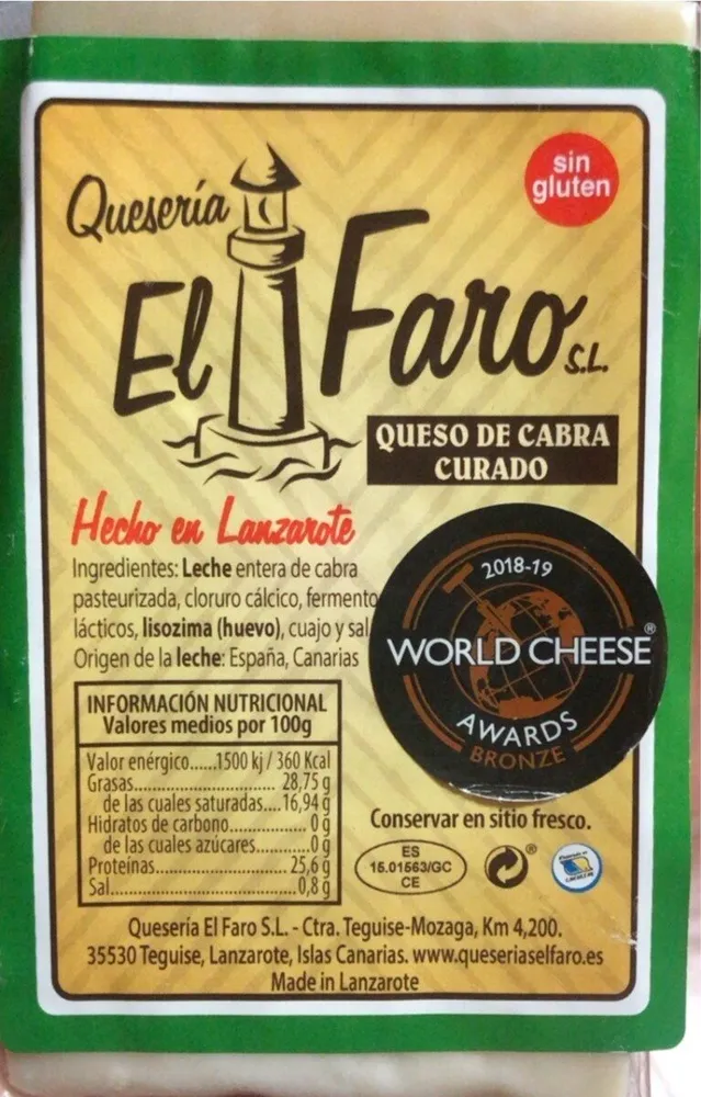 Queso de Cabra Curado