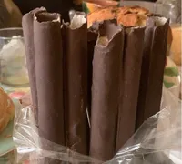 Barquillos artesano al cacao