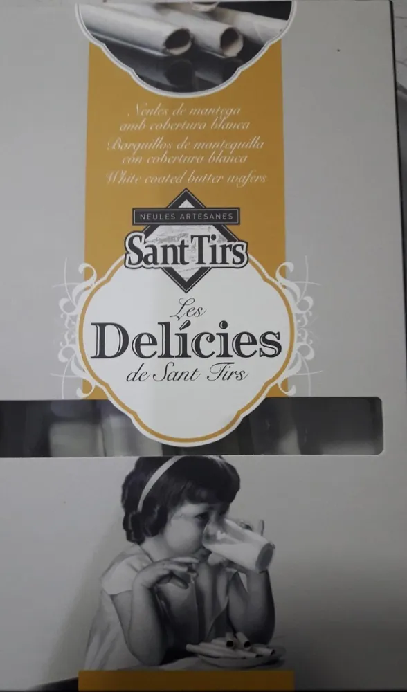 Neules Artesanes. Les Delicies de Sant Tirs.