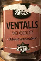 Ventalls amb xocolata