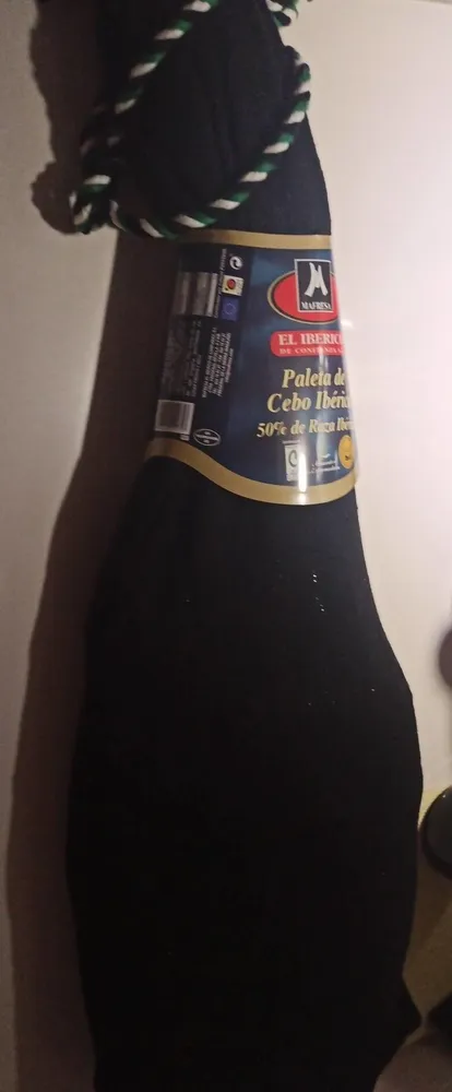 Paleta de cerdo ibérico