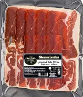 Jamón de cebo ibérico raza ibérica sin gluten sin lactosa