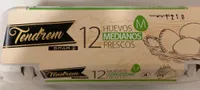 Huevos medianos frescos