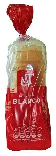 Pan de molde blanco