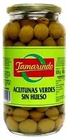 Aceitunas verdes sin hueso